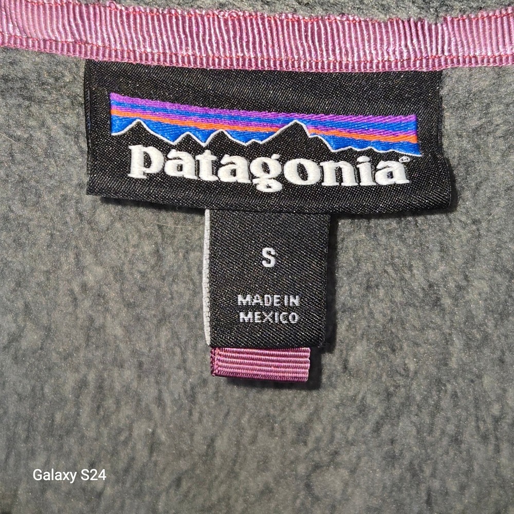 Patagonia Polartec Thermal Pro Fleece Pullover Gray Women's Size S - Picture 2 of 7